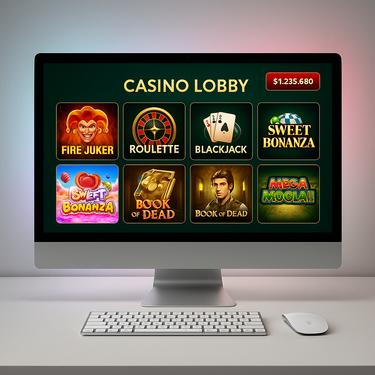 Hidden Jack Casino Desktop Interface